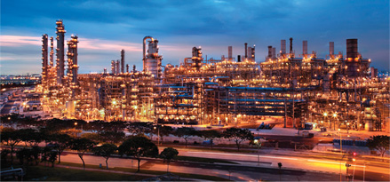 ExxonMobil Chemical plant in Baytown, Texas