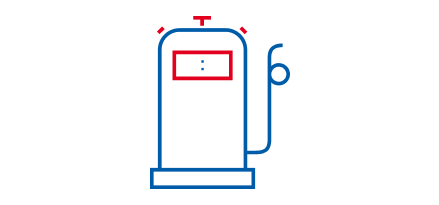 Diesel Efficient pump icon